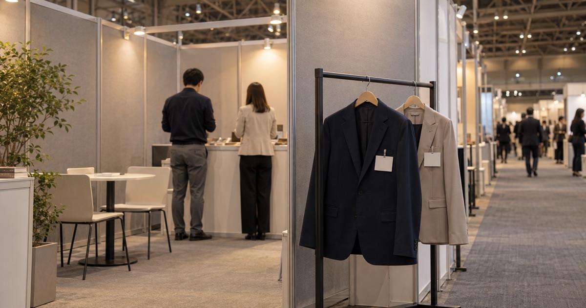 展示会出展者の服装、何を着る?男女別と社名表示の目安のイメージ写真
